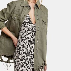 Free People Moonchild Shirt Jacket